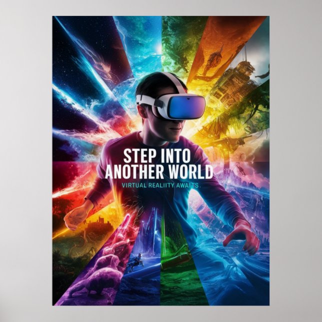 Step Into Another World Poster (Front)