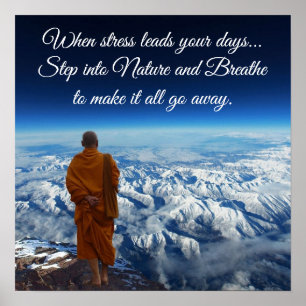 Step into nature poster