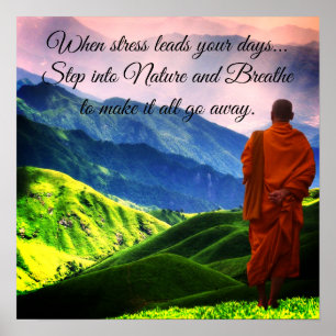 Step into nature poster