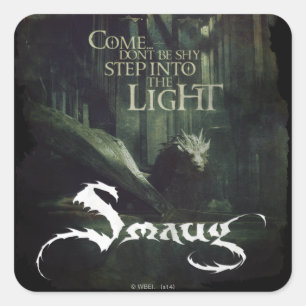 Step Into The Light Square Sticker