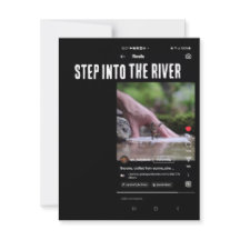 Step into the river Notecard - Screen Shot Digital