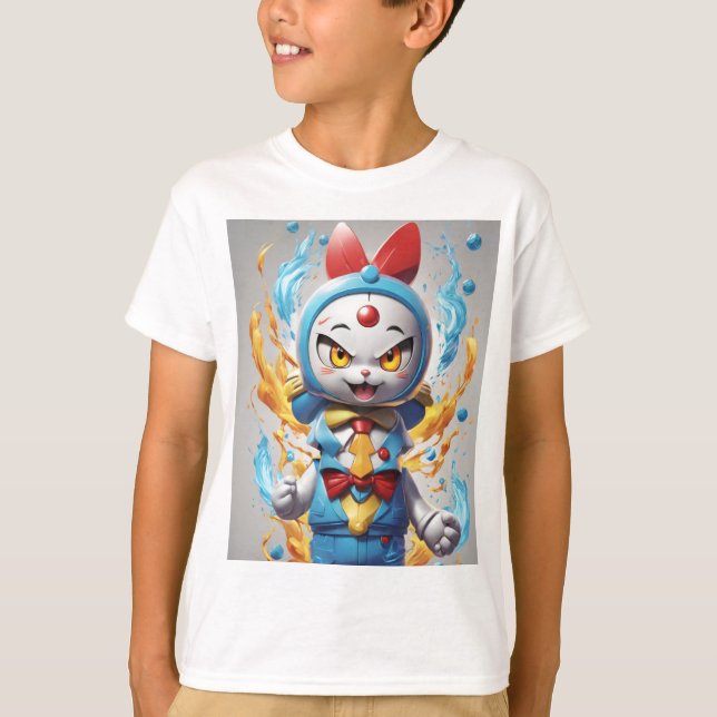 Step into the world of Doraemon, where the beloved T-Shirt (Front)