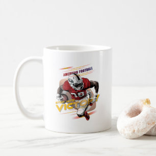 Step Into Victory American Football   #11 Classic  Coffee Mug