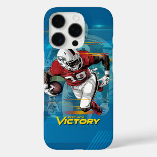 Step into Victory American Football iPhone 16 Pro Case