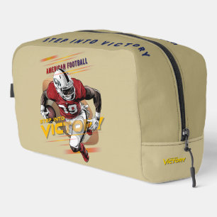 Step into Victory American Football Dopp Kit