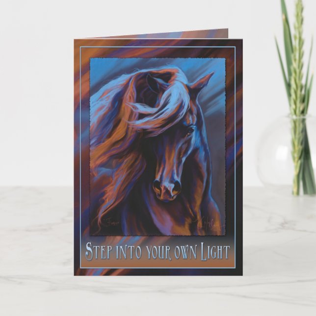 Step into your own light card (Front)