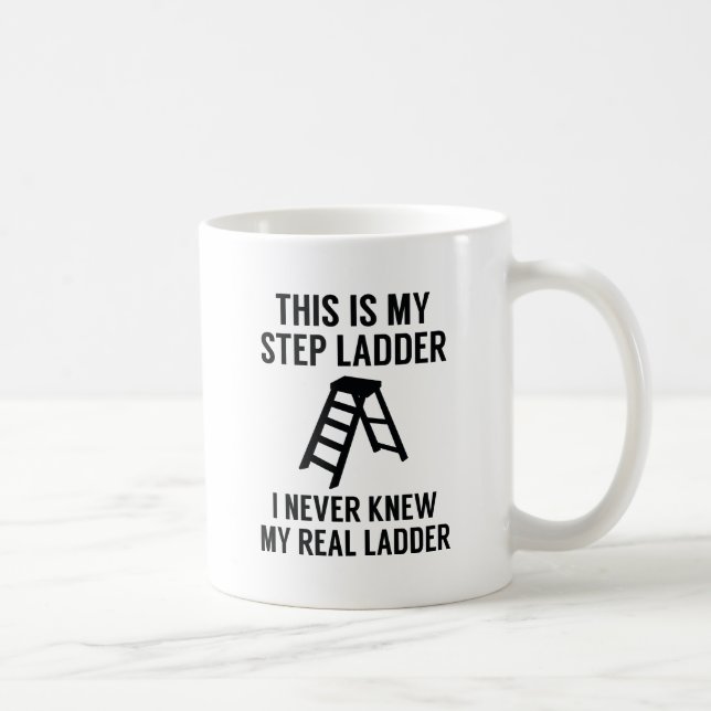 Step Ladder Coffee Mug (Right)