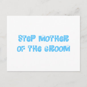 Step Mother of the Groom Postcard