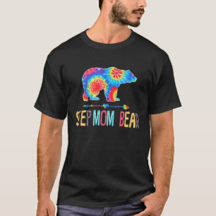 Step Mum Bear Tie Dye T-Shirt