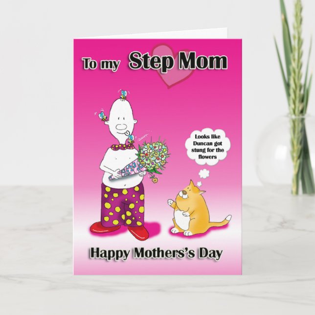 Step Mum Mothers day card (Front)