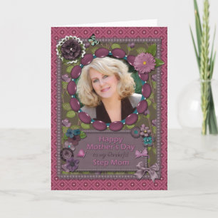 Step Mum, Photo Mother's Day card