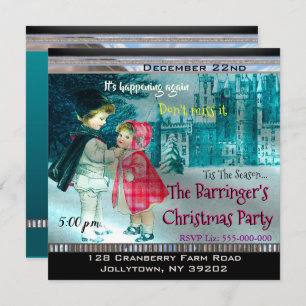 Step out Holiday Christmas Party Invitation