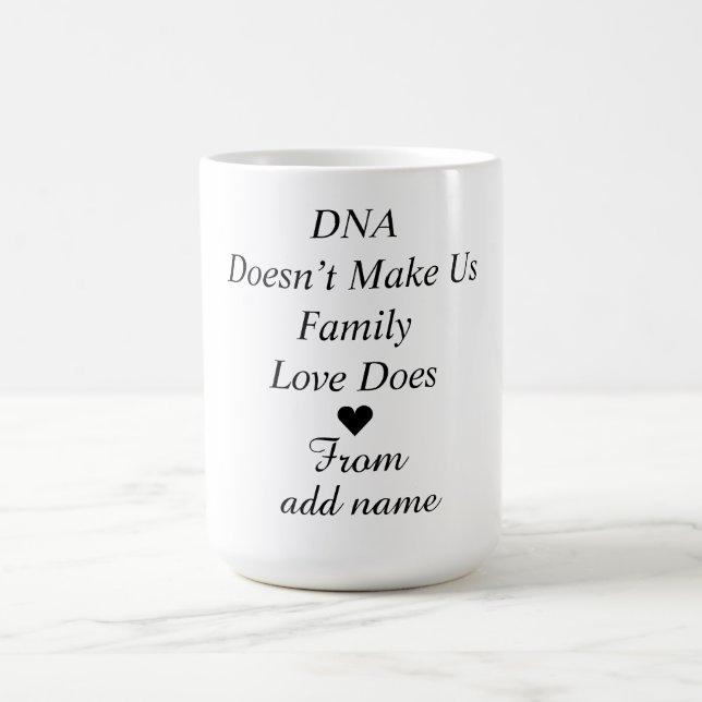 Step parent step child mug gift personalised (Center)