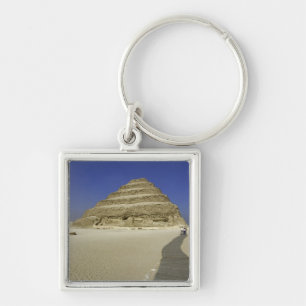 Step pyramid at Saqqara, one of the earliest Key Ring