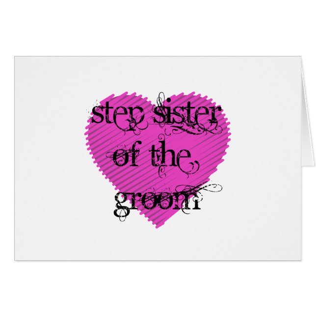Step Sister of the Groom (Front Horizontal)