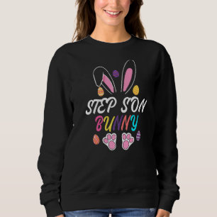Step Son Bunny Matching Family Easter Party Sweatshirt