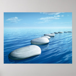 Step Stones Poster