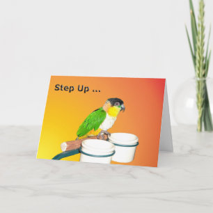 Step Up Birthday Card