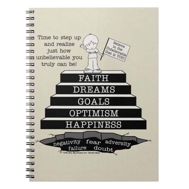 Step Up Notebook (Front)