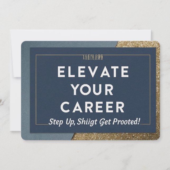Step Up, Shine Bright, Get Promoted (Front)