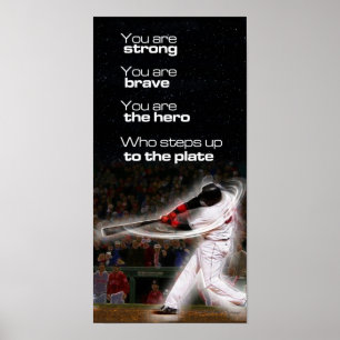 Step Up to the Plate Poster