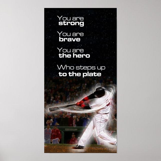 Step Up to the Plate Poster (Front)