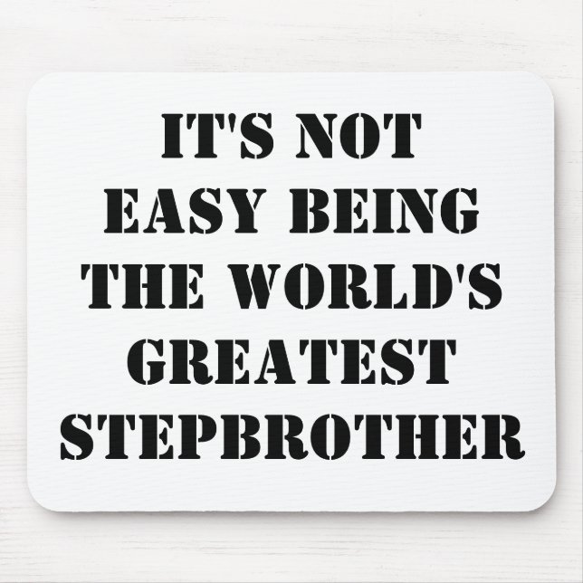 Stepbrother Mouse Pad (Front)