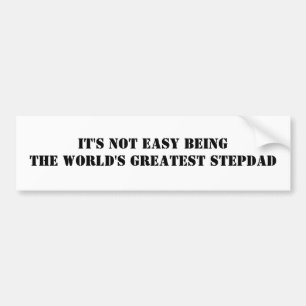 Stepdad Bumper Sticker