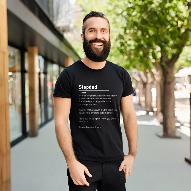 Stepdad Definition T-Shirt (Creator Uploaded)
