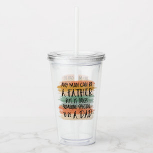 Stepdad Father's Day Gift Special Dad Acrylic Tumbler