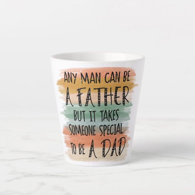 Stepdad Father's Day Gift | Special Dad Latte Mug (Front)