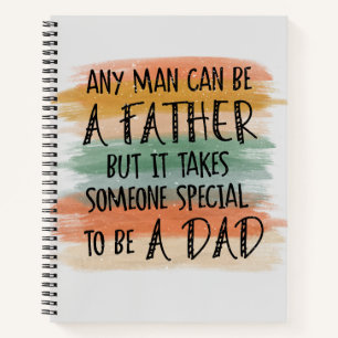 Stepdad Father's Day Gift Special Dad Notebook