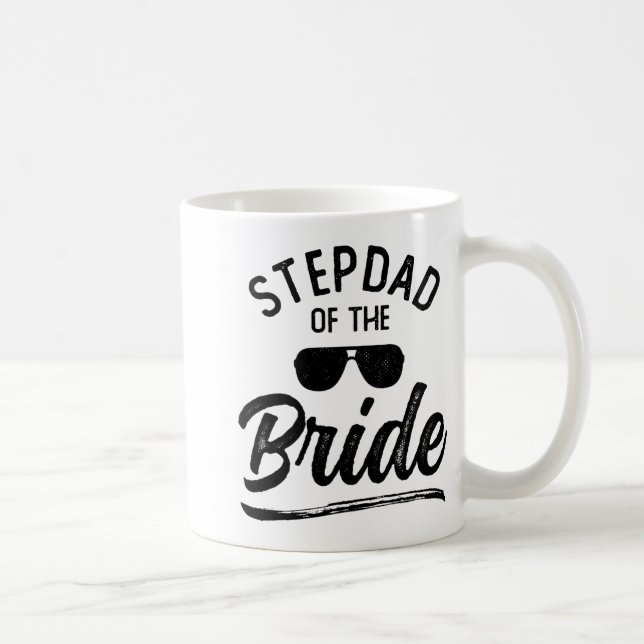 Stepdad Of The Bride Matching Wedding Party  Coffee Mug (Right)