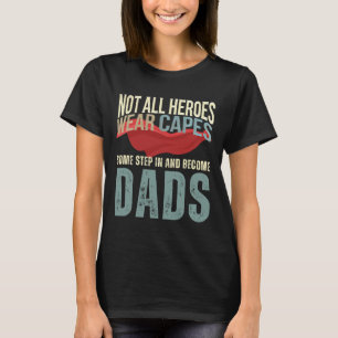Stepdad Shirt From Kids Men Funny Fathers Day Step
