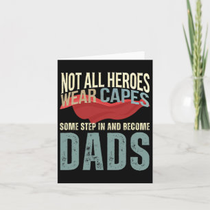 Stepdad Shirt From Kids Men Funny Fathers Day Step Card