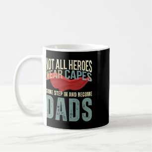 Stepdad Shirt From Kids Men Funny Fathers Day Step Coffee Mug