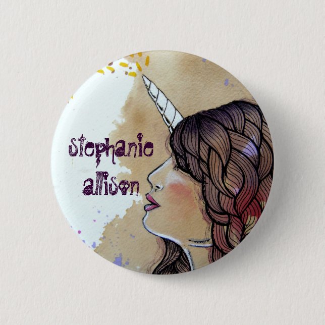 Stephanie Allison 6 Cm Round Badge (Front)