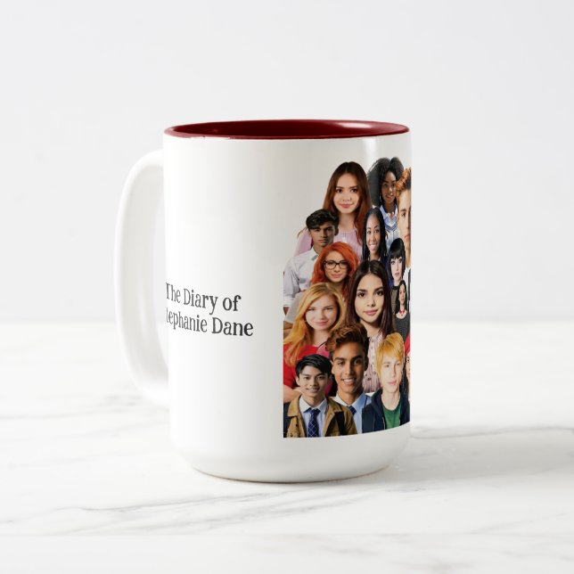 Stephanie Dane and Friends Mug (Front Left)