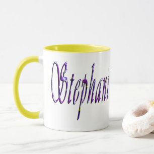 Stephanie, Name Logo, Mug