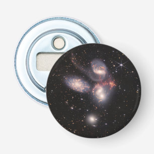 Stephan's Quintet 5 Galaxies Deep Field James Webb Bottle Opener