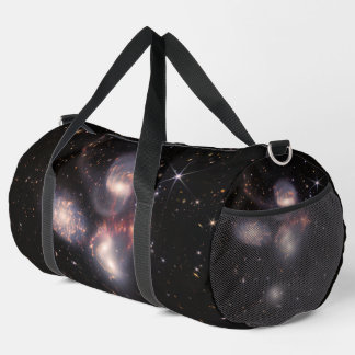 Stephan's Quintet 5 Galaxies Deep Field James Webb Duffle Bag