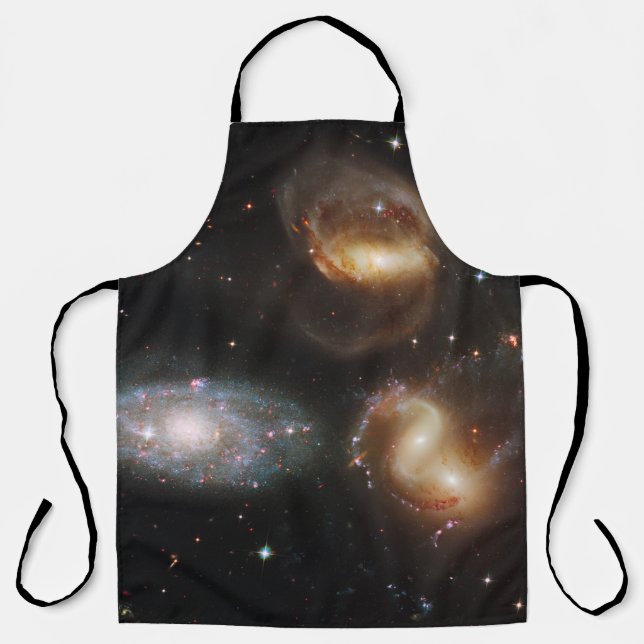 Stephan's Quintet: A Galaxy Galactic Wreckage Apron (Front)