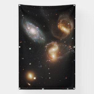 Stephan's Quintet: A Galaxy Galactic Wreckage Banner