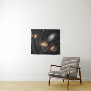 Stephan's Quintet: A Galaxy Galactic Wreckage Tapestry