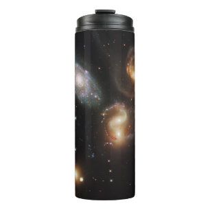 Stephan's Quintet: A Galaxy Galactic Wreckage Thermal Tumbler