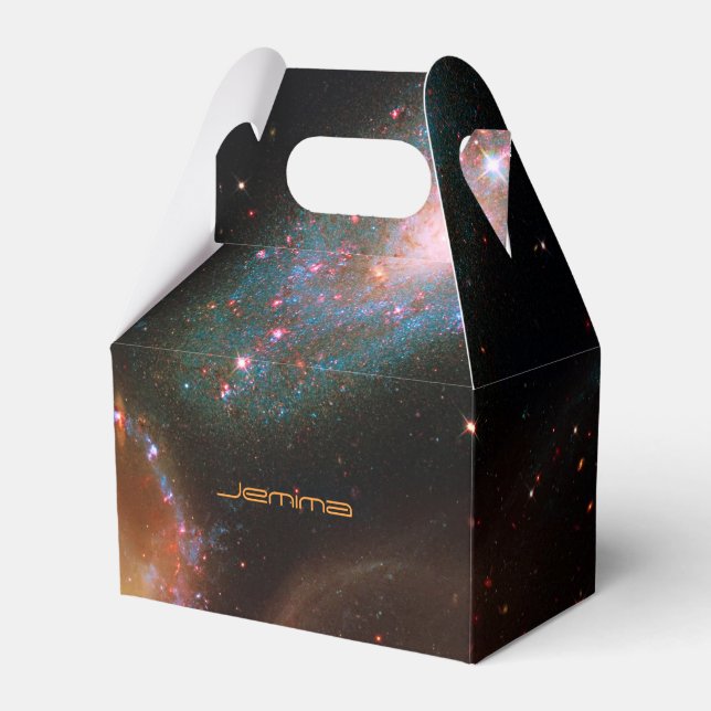 Stephans Quintet deep space star galaxy cluster Favour Box (Front Side)