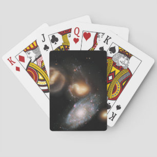 Stephan's Quintet Galaxies Playing Cards