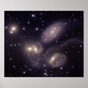 Stephan's Quintet Poster