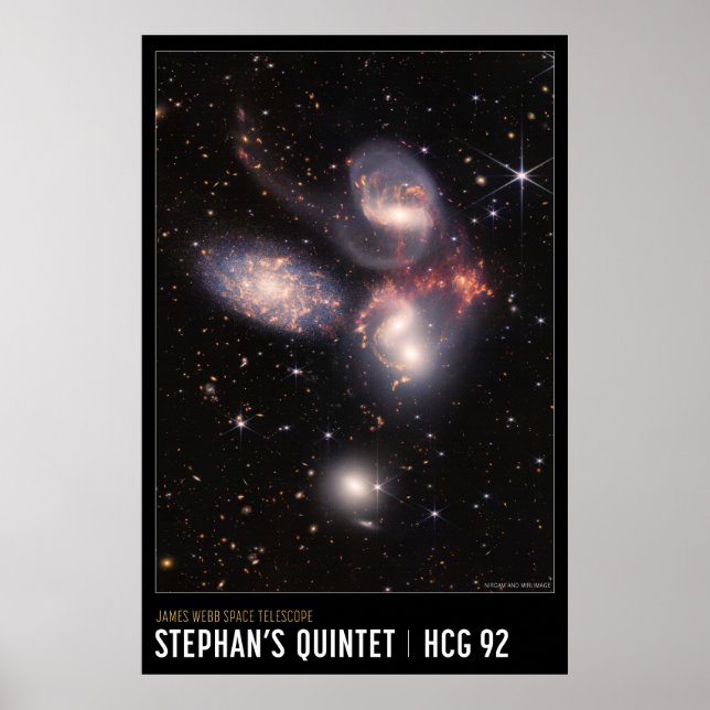 Stephan's Quintet Poster (Front)
