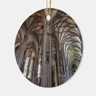 Stephansdom, Wien Österreich Ceramic Tree Decoration
